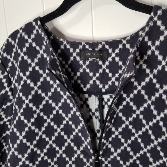 Ann Taylor Cardigan Jacket Blazer Womens Size 10 Career Office - Picture 5 of 8